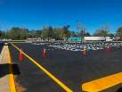 parking lot striping