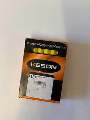 Keson Yellow Crayons